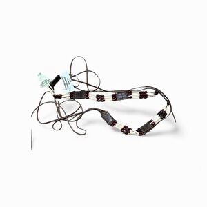 Sonoma Bead and Leather Tie Belt NWT